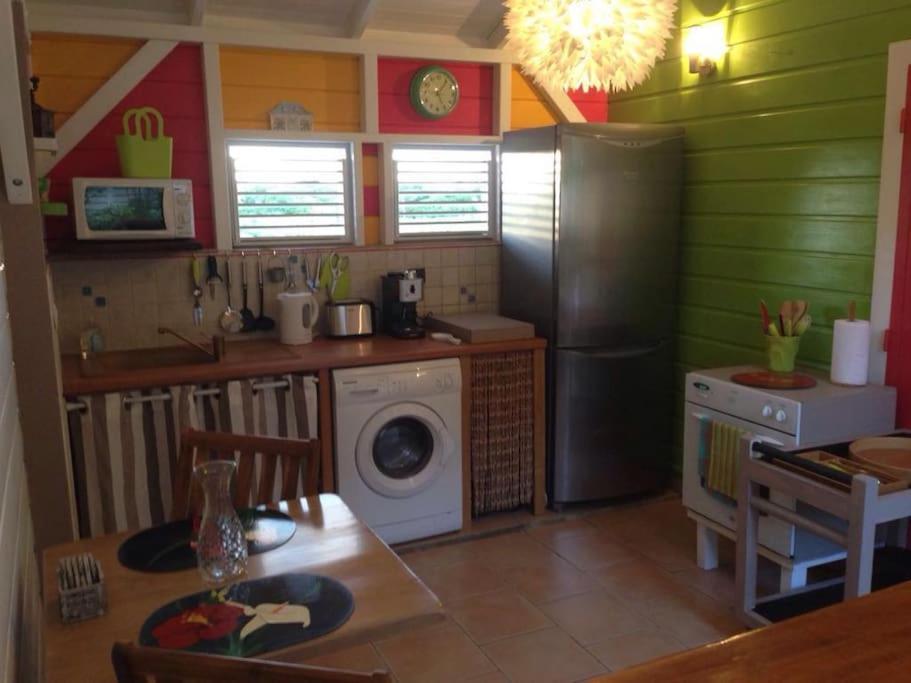 Charmant Bungalow Un P'Tit Coin De Paradis Saint-Francois  Exterior foto